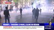 Manifestation pro-palestinienne interdite à Paris: les forces de l'ordre utilisent des gaz lacrymogènes pour disperser la foule