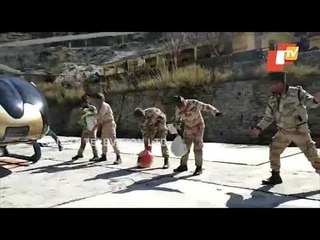 Relief Operations In Uttarakhand By ITBP Personnel