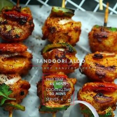 Tandoori Aloo Recipe | तंदूरी आलू | Chef Sanjyot Keer