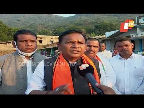 Odisha LoP Pradipta Naik Visits Kotia Amid Border Tension With AP