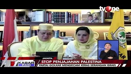 Partai Golkar Mengecam Keras Serangan Israel ke Palestina