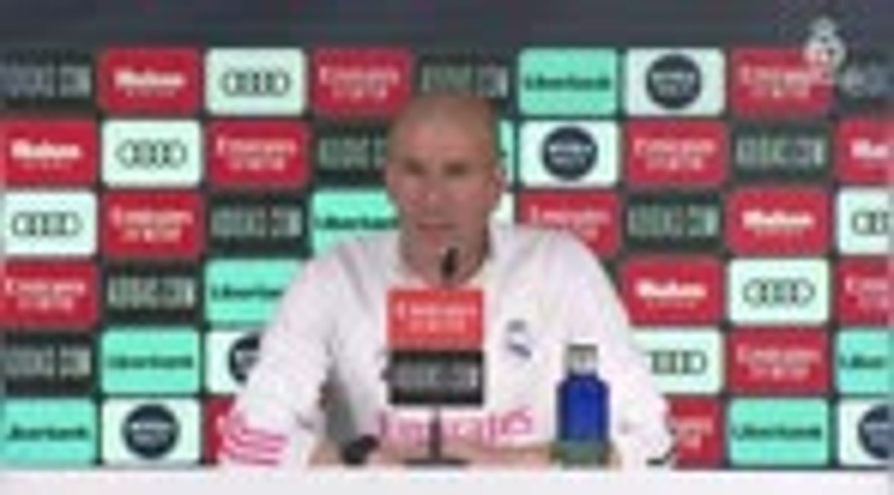 37e j. - Zidane : "Je suis fier de mes joueurs"