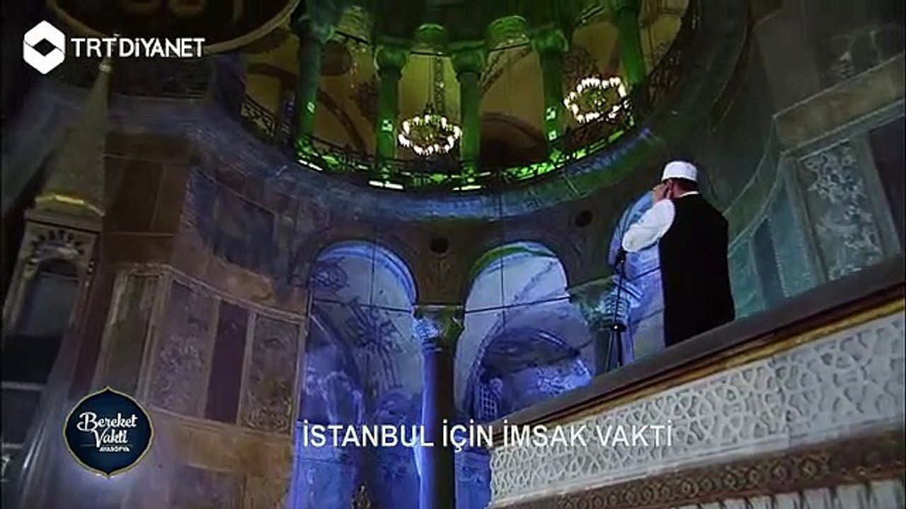 Ayasofya'da Ezan sesi