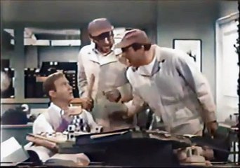 The Double Life of Henry Phyfe s1e13 Jailbird Phyfe, Colorized, Red Buttons, Sitcom, Spy