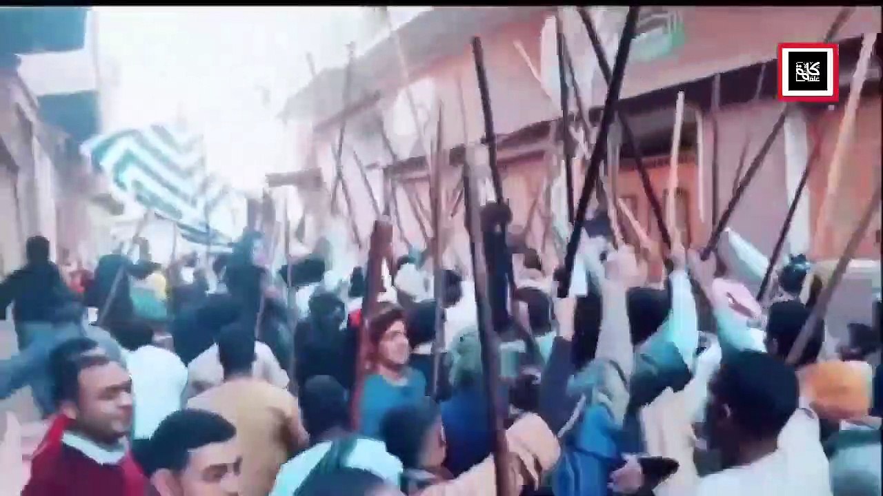 الشعب المصري ينتفض  من اجل نصرة  الاقصي وقطاع غزة