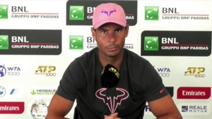 ATP - Rome 2021 - Rafael Nadal : "If you ask for that, you play a final here, you want to win"