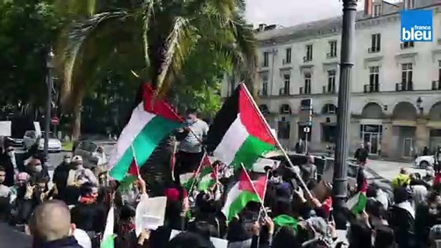 Manifestation pro-palestinienne à Tours