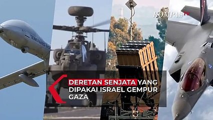 Ini Deretan Senjata yang Digunakan Israel untuk Gempur Gaza