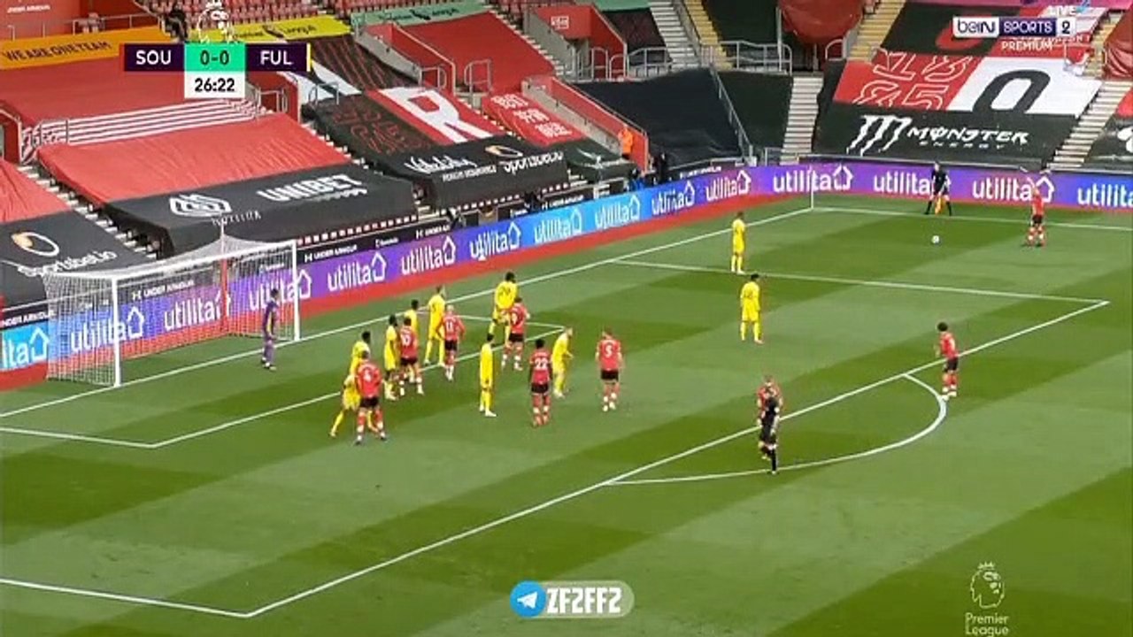 - الدوري الانجليزي - الجولة 36           - ساوثهامبتون 3 ✘ 1 فولهام |                 - اهداف اللقاء