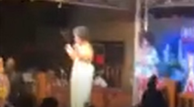 Mo'Nique does her first standup comedy show, in over a decade, at Uptown Comedy Club, in Atlanta, last night