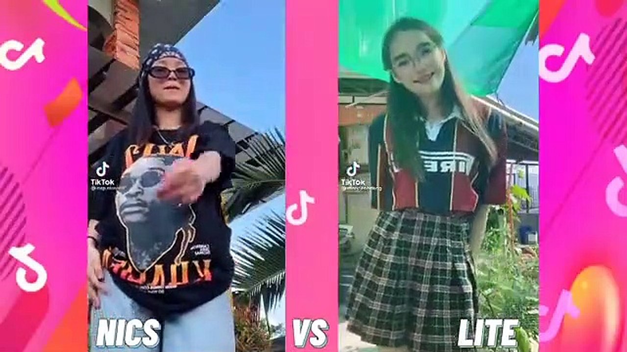 Nics Orense Vs Mary Lite Lamayo | Tiktok Dance Battle Compilation