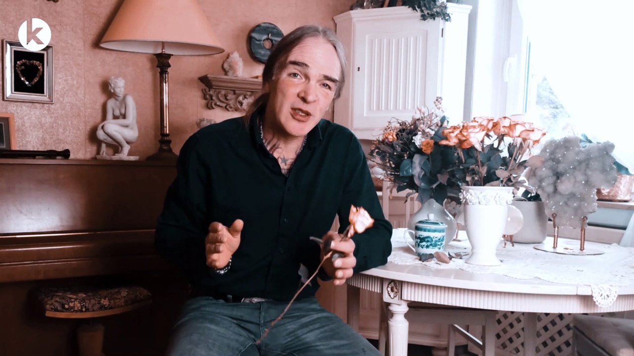 Dekorative Mineralien: Chrysanthemenstein