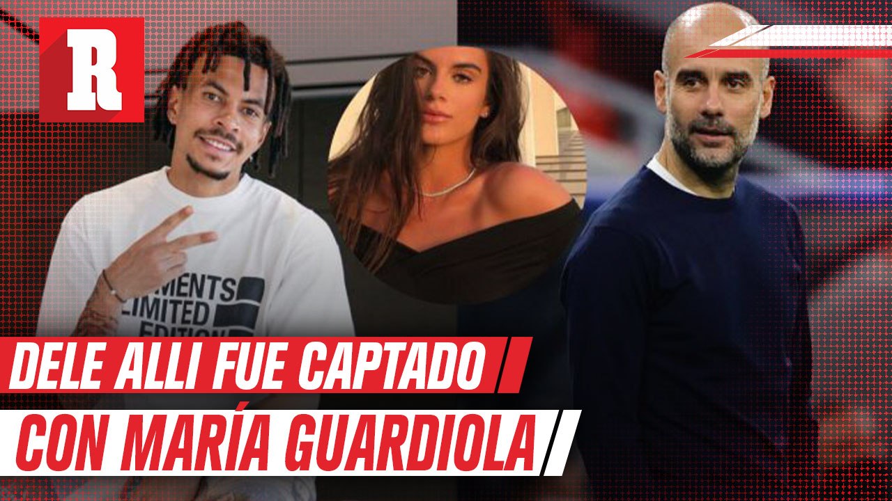 Dele Alli fue captado con la hija mayor de Josep Guardiola