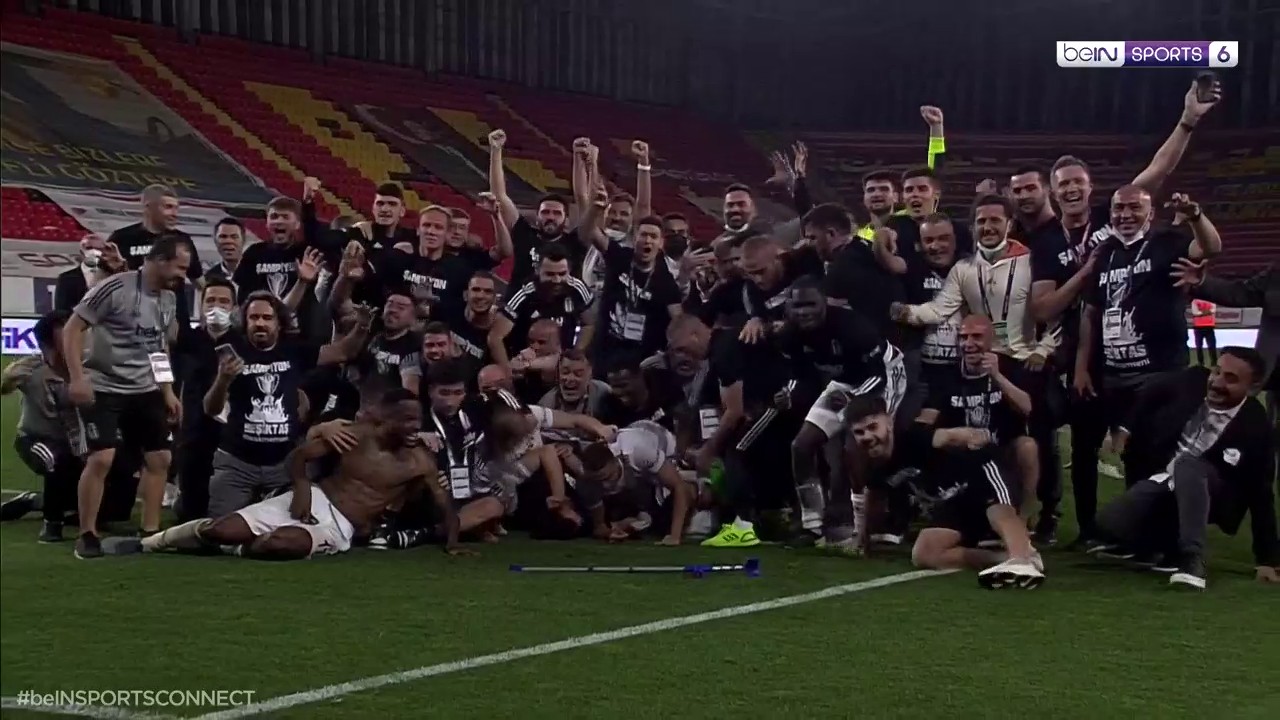 Besiktas Win 2020-21 Turkish Super Lig Title