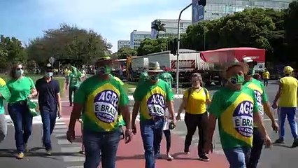 Atos em apoio a Bolsonaro