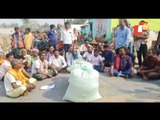 Farmers Block Road In Ganjam Over Non Procurement Of Paddy