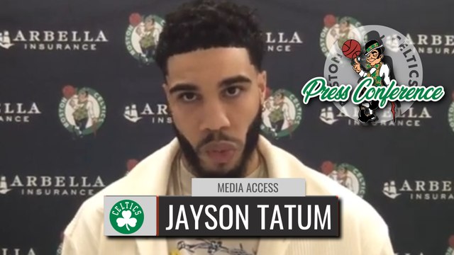 Jayson Tatum Postgame Interview | Celtics vs Timberwolves