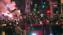 Beşiktaş Çarşı’da şampiyonluk kutlaması