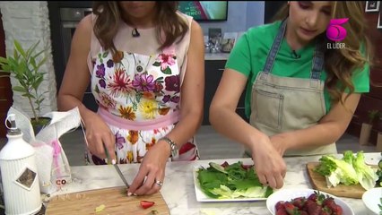 La Cocina del 5 - Vinagreta de Limon y Miel, Ensalada de Kiwi y Espinaca, Banana S'mores