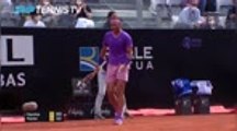 Rome - Nadal remporte son 500e match sur terre battue