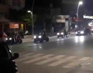 ATV'li şampiyonluk turu polise takıldı