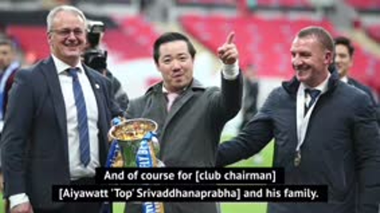 Rodgers hails Leicester FA Cup triumph as a ‘historic day’ for the club