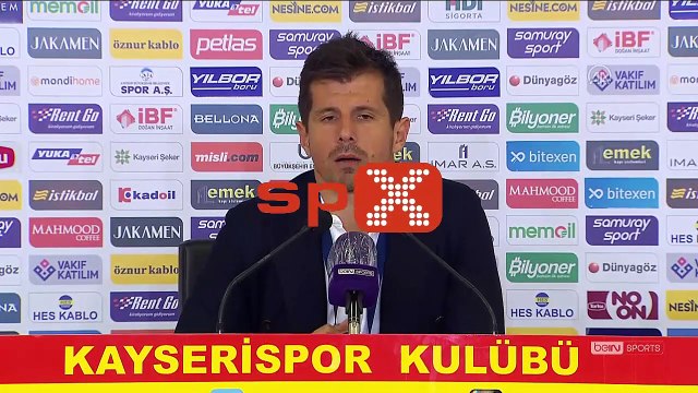 Emre Belözoğlu: Şampiyon olsaydık çok daha başka bir sabaha uyanacaktı Fenerbahçe