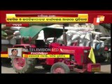 Farmers Protest By Piling Up Paddy Bags Before Tehsil, Sub-Collector's Office In Bargarh