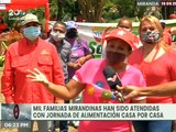Entérate | Mil familias mirandinas han sido atendidas durante jornada de alimentación casa por casa