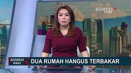 2 Rumah di Jaksel Terbakar, Seluruh Paket Ekspekdisi dan Motor Hangus