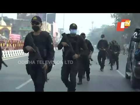 Samajwadi Party Workers Protest UP Govt Outside State Assembly During Budget Session In Lucknow