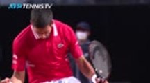 Djokovic's double delight sets up Rome showdown with Nadal