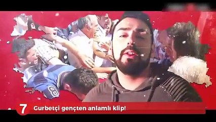 Gurbetçi gençten Avrupa'yı sallayan 'evet' klibi!