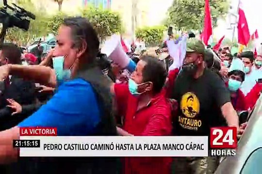 Pedro Castillo no se presentó a debate con Keiko Fujimori frente a penal Santa Mónica