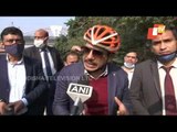 Robert Vadra's Rides Bicycle In Protest Against Rising Fuel Prices, Gives Message For PM Modi
