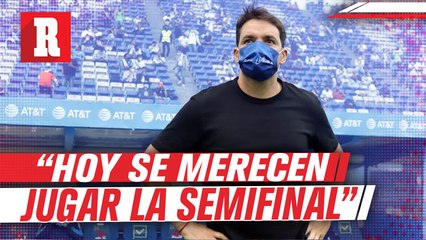 Larcamón sobre el arbitraje: 'No pido que le regalen cosas a Puebla, sólo que no las compliquen'
