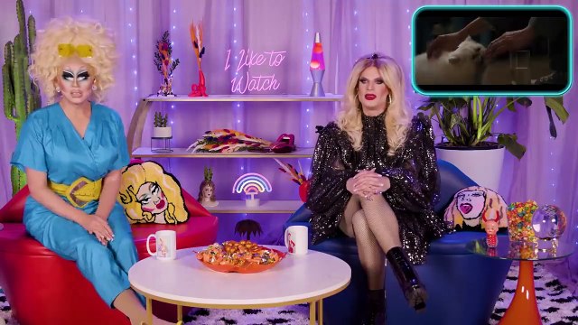 Drag Queens Trixie Mattel & Katya React to The Woman in the Window I Like to Watch Netflix