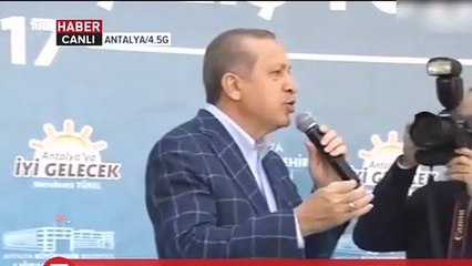 Cumhurbaşkanı Erdoğan: 'Gelmem' dedi kuızu kuzu geldi