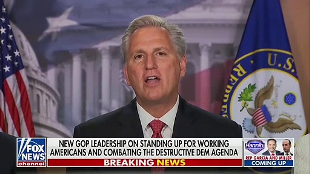 Kevin McCarthy Says Biden Doesn’t ‘Have the Energy of Donald Trump’