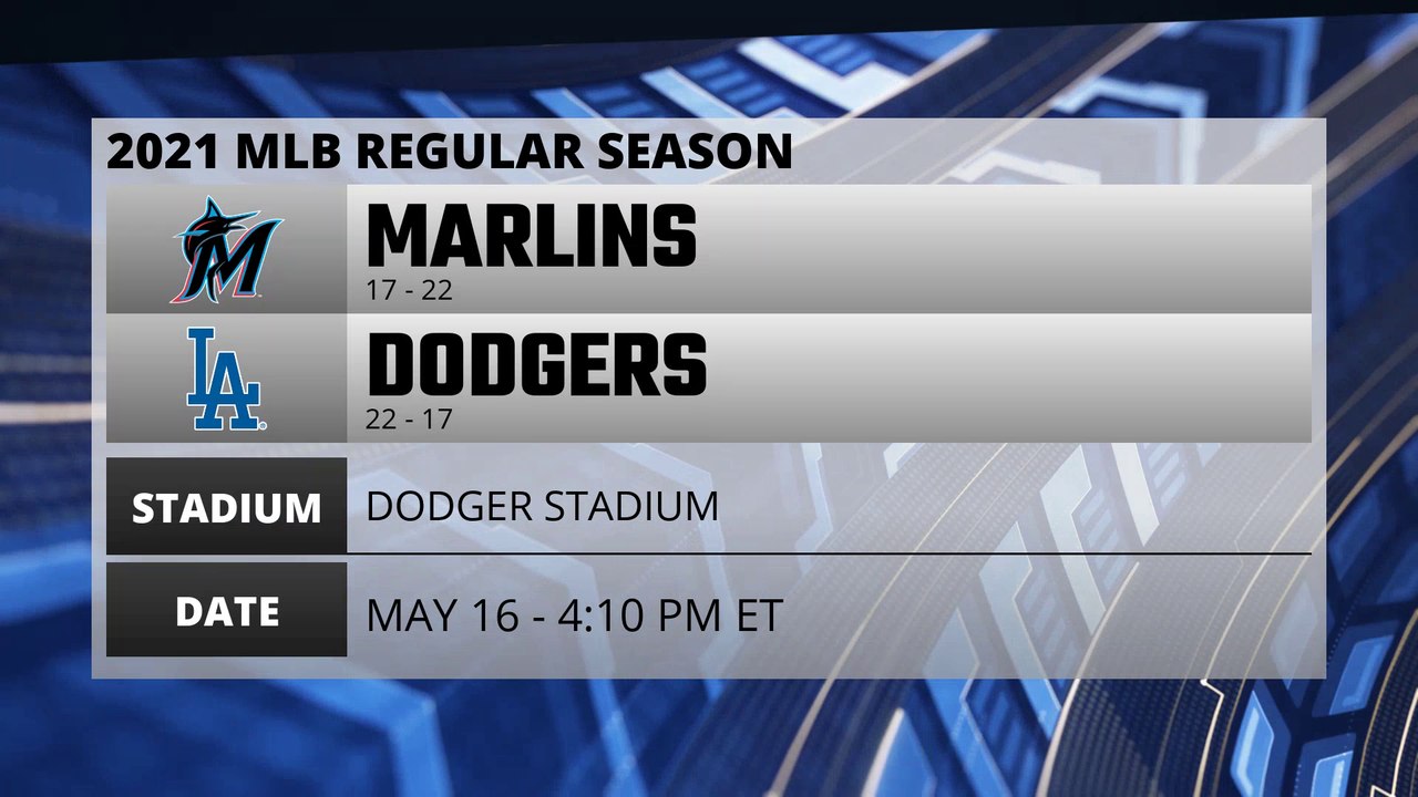 Marlins @ Dodgers Game Preview for MAY 16 -  4:10 PM ET