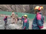 Uttarakhand | ITBP, SDRF Remove Obstacles From Artificial Lake In Chamoli