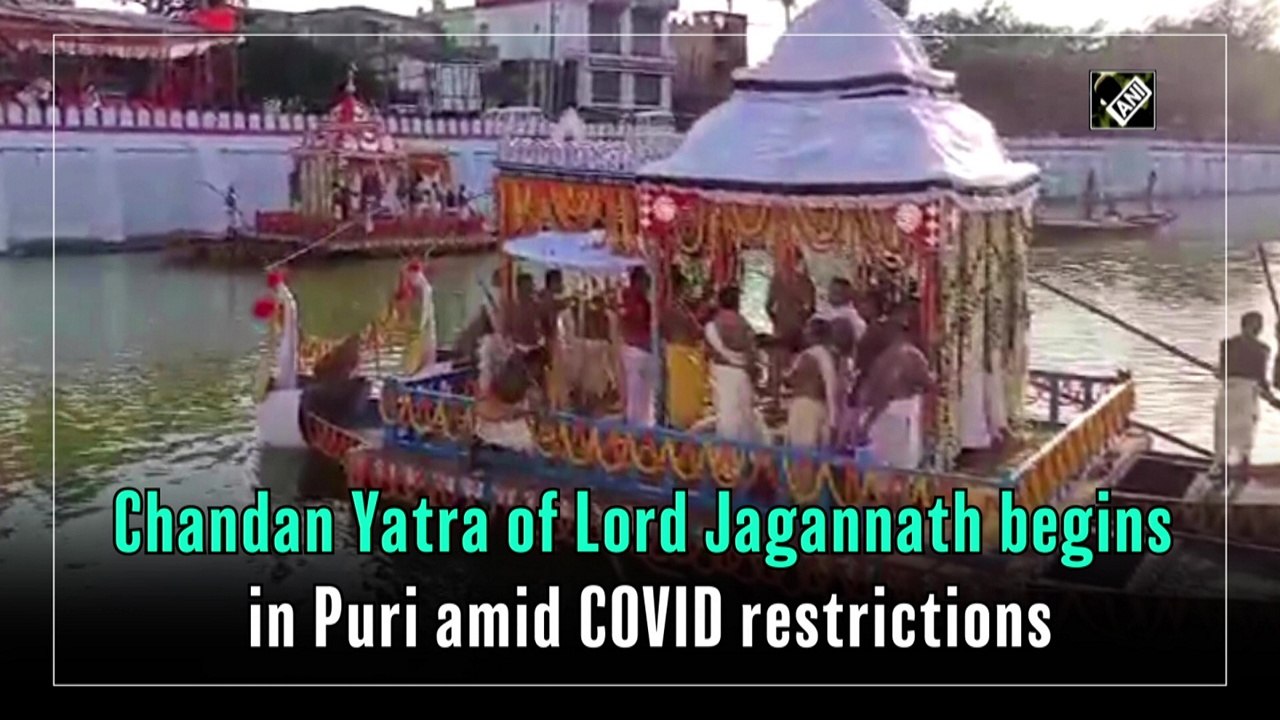 Chandan Yatra of Lord Jagannath begins in Puri amid Covid restrictions