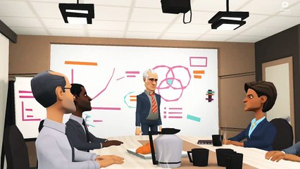 Animated Short Clip Series - The Conference New show idea on coronavirus for Nuke News Channel