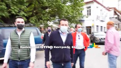 Στη Φωκίδα ο Νίκος Παπάς: Το νερό είναι δημόσιο αγαθό