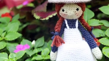 Anne Of Green Gables Amigurumi Doll