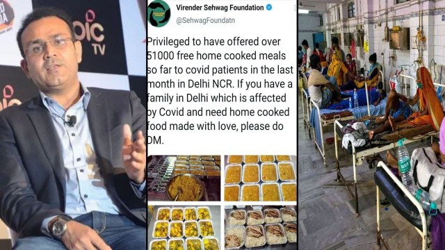 Virender Sehwag Foundation Serves Free Food To 51,000 People || Oneindia Telugu