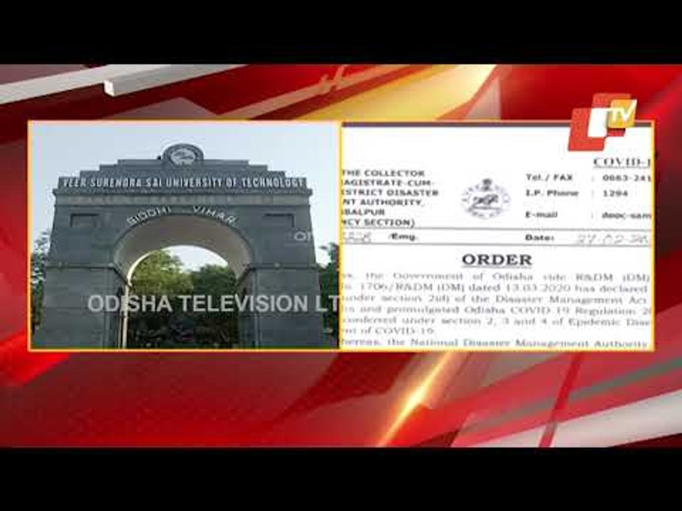 Burla VSSUT Shutdown | Hostels Declared Micro Containment Zones | Updates