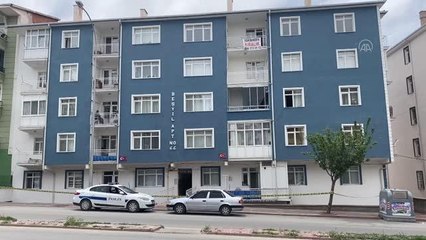 Bir apartman Kovid-19 nedeniyle karantinaya alındı