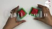 Diy Paper Watermelon Box / Paper Craft / Paper Crafts Easy / Crafts With Paper / Origami Box
