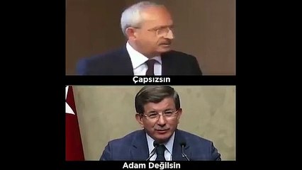 ‘Çapsız’ Davutoğlu ve ‘Adam olmayan’ Kemal şimdi ‘kanka’ oldu